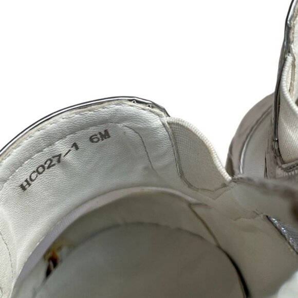 Toga PULLA silver chrome mesh platform loafers - Picture 9 of 12